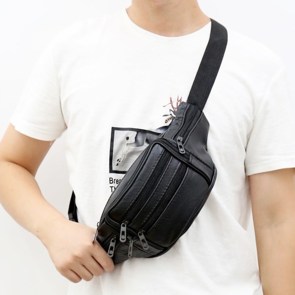Luxury Multi-Pocket Leather Fa - Luxury Bags Leather 评论和价格