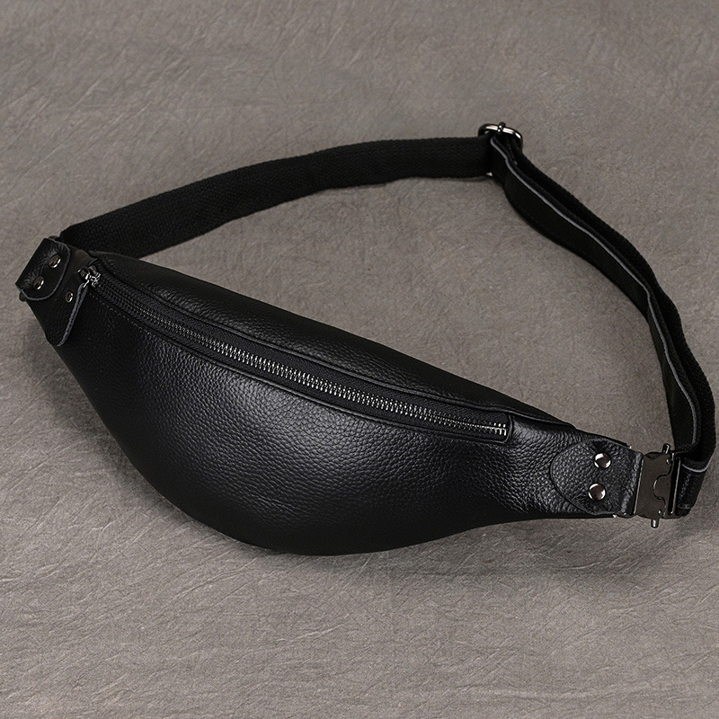 Waist Bag For Men 2024 Genuine - Luxury Bags Leather 评论和价格