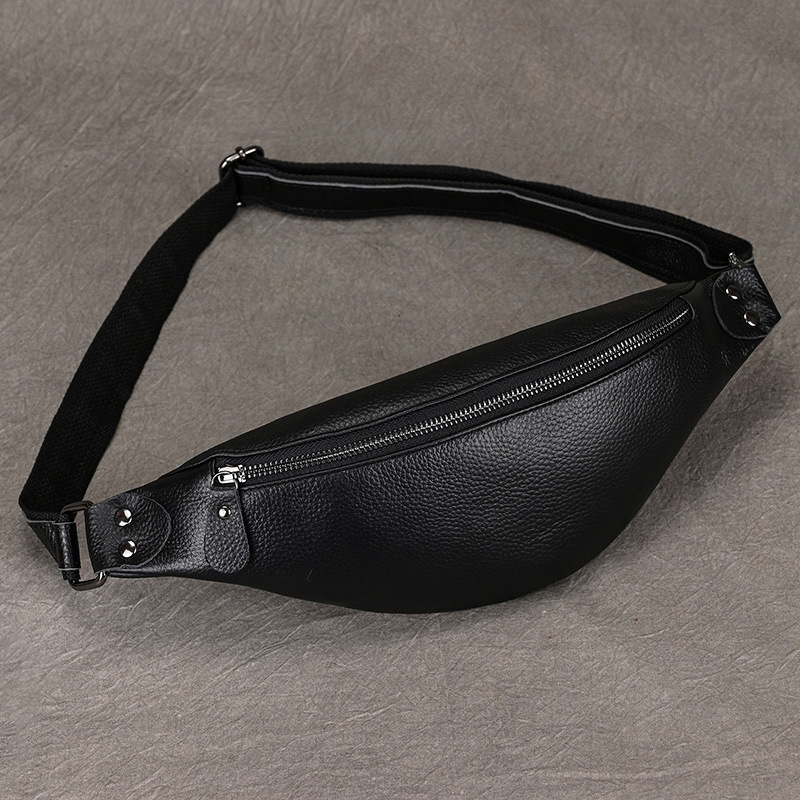 Waist Bag For Men 2024 Genuine - Luxury Bags Leather 评论和价格