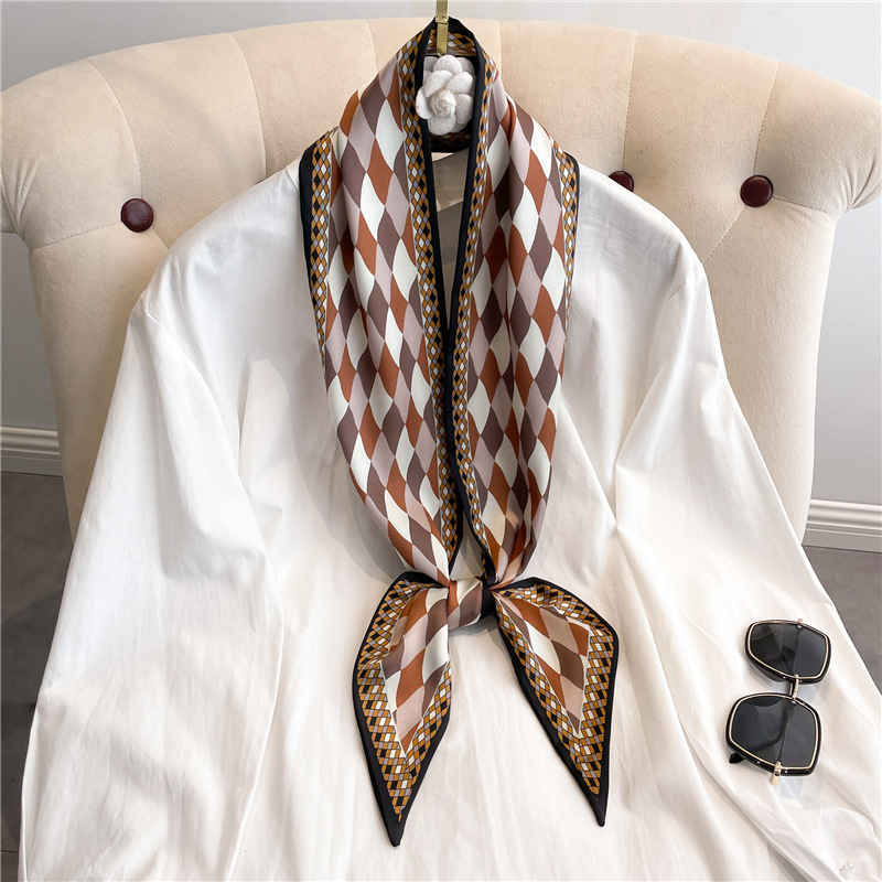 Fashion Print Long Silk Scarf  - Luxury Bags China 评论和价格