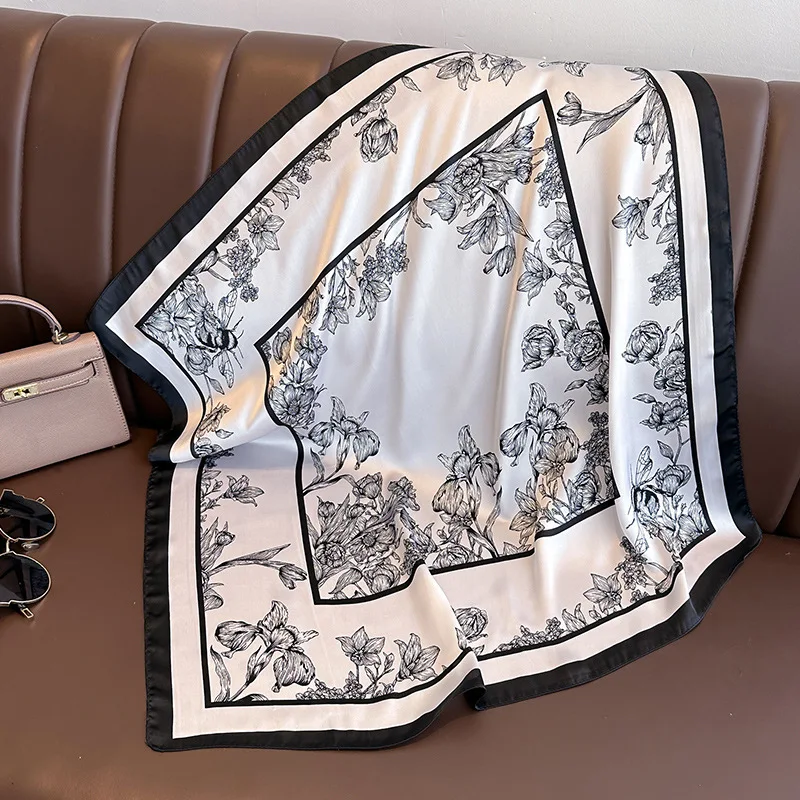 70*70cm Luxury Floral Print Si - Luxury Bags China 评论和价格
