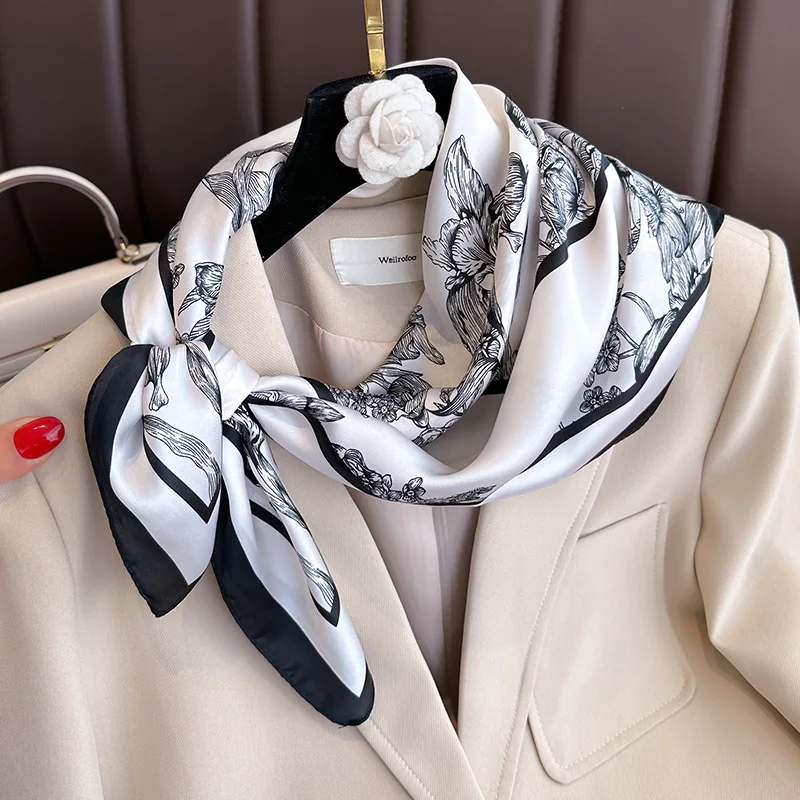 70*70cm Luxury Floral Print Si - Luxury Bags China 评论和价格